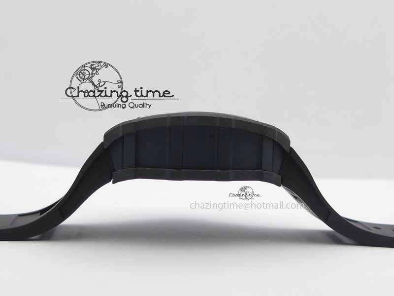 ZeroBulk RM 035-01 Forged Carbon PSG KVF Best Edition Skeleton Dial On Rubber Strap MIYOTA 9555