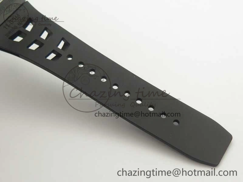 RM 51-01 Black Ceramic Tiger & Dragon KVF Best Edition on Black Rubber Strap MIYOTA Durable 9478