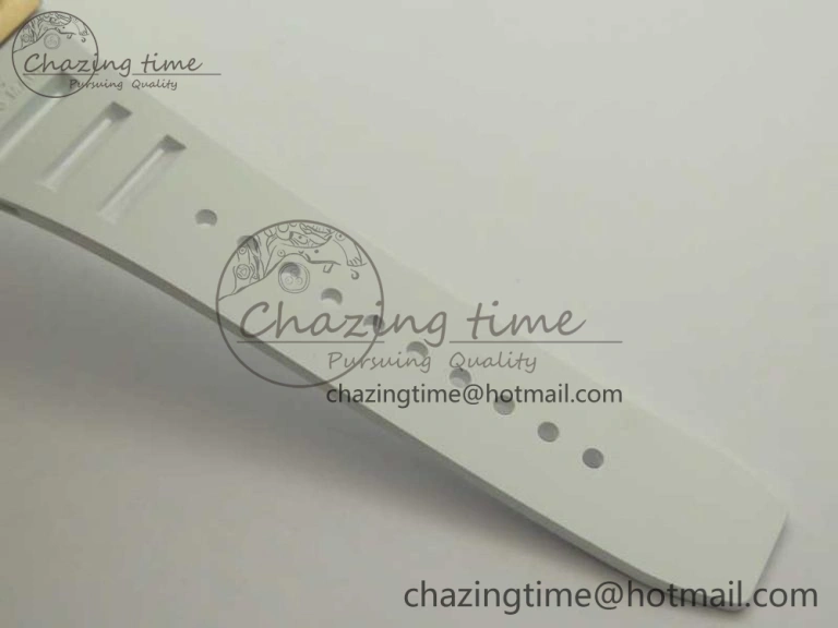 RM 51-01 RG Tiger & Dragon Diamonds Bezel KVF Best Edition on Rubber Strap MIYOTA Compact 9471