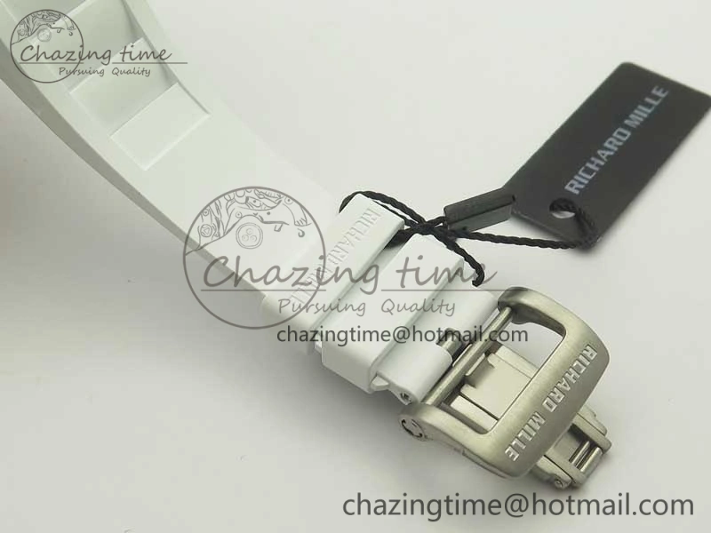RM 51-01 SS Eagle Diamonds Bezel KVF Best Edition on Rubber Strap MIYOTA ModernLook 9472