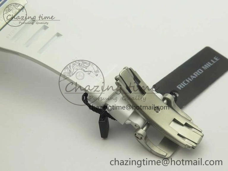 RM 51-01 SS Eagle Diamonds Bezel KVF Best Edition on Rubber Strap MIYOTA ModernLook 9472