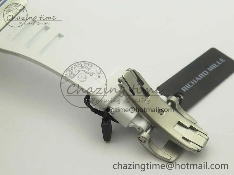 RM 51-01 SS Eagle Diamonds Bezel KVF Best Edition on Rubber Strap MIYOTA ModernLook 9472