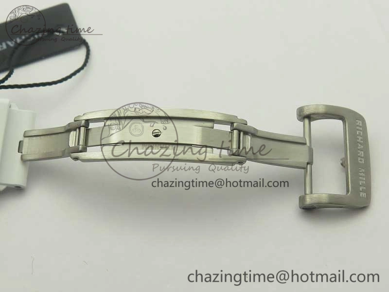 RM 51-01 SS Eagle Diamonds Bezel KVF Best Edition on Rubber Strap MIYOTA ModernLook 9472