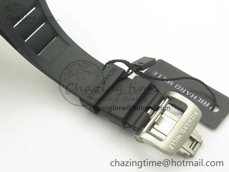 RM 51-01 SS Eagle Diamonds Bezel KVF Best Edition on Rubber Strap MIYOTA ModernLook 9472
