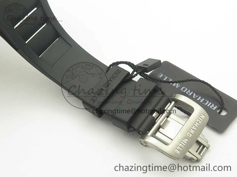 RM 51-01 SS Eagle Diamonds Bezel KVF Best Edition on Rubber Strap MIYOTA ModernLook 9472