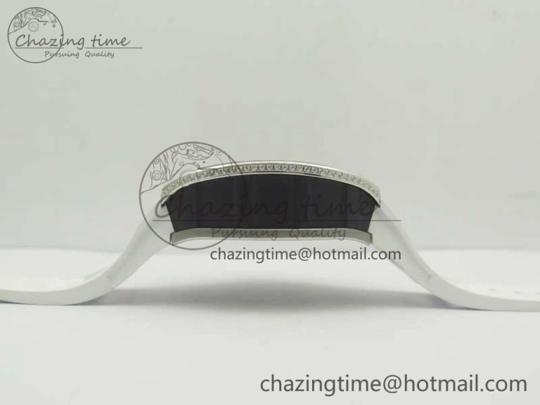 RM 51-01 SS Eagle Diamonds Bezel KVF Best Edition on Rubber Strap MIYOTA ModernLook 9472