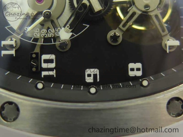 RM001 SS Real PR JBF SS Bezel Skeleton Dial On Rubber Strap Asian Tourbillon SmartChoice 9491