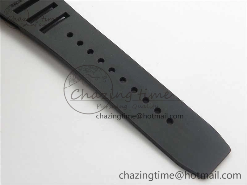 RM001 Tourbillon Brushed SS JBF Best Edition Black Dial on Rubber Strap Chic 9448