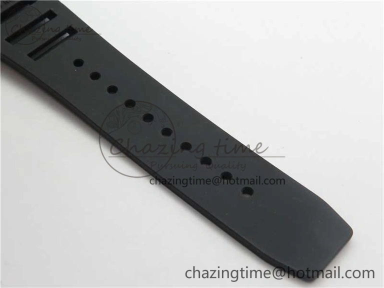 RM001 Tourbillon Sandblasted SS JBF Best Edition Black Dial on Rubber Strap SunProtective 9447