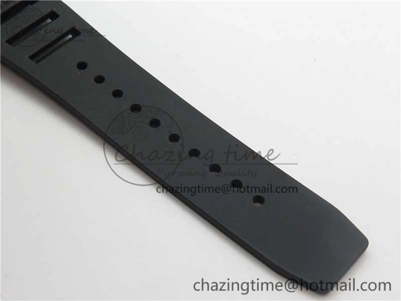 RM001 Tourbillon Sandblasted SS JBF Best Edition Black Dial on Rubber Strap SunProtective 9447