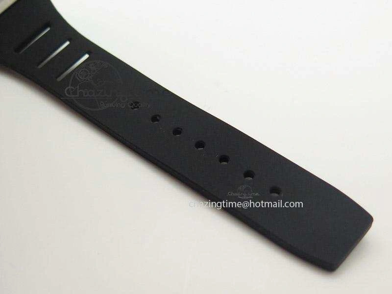 RM005 Philippe Massa SS White Number On Rubber Strap MIYOTA FastDry 9587