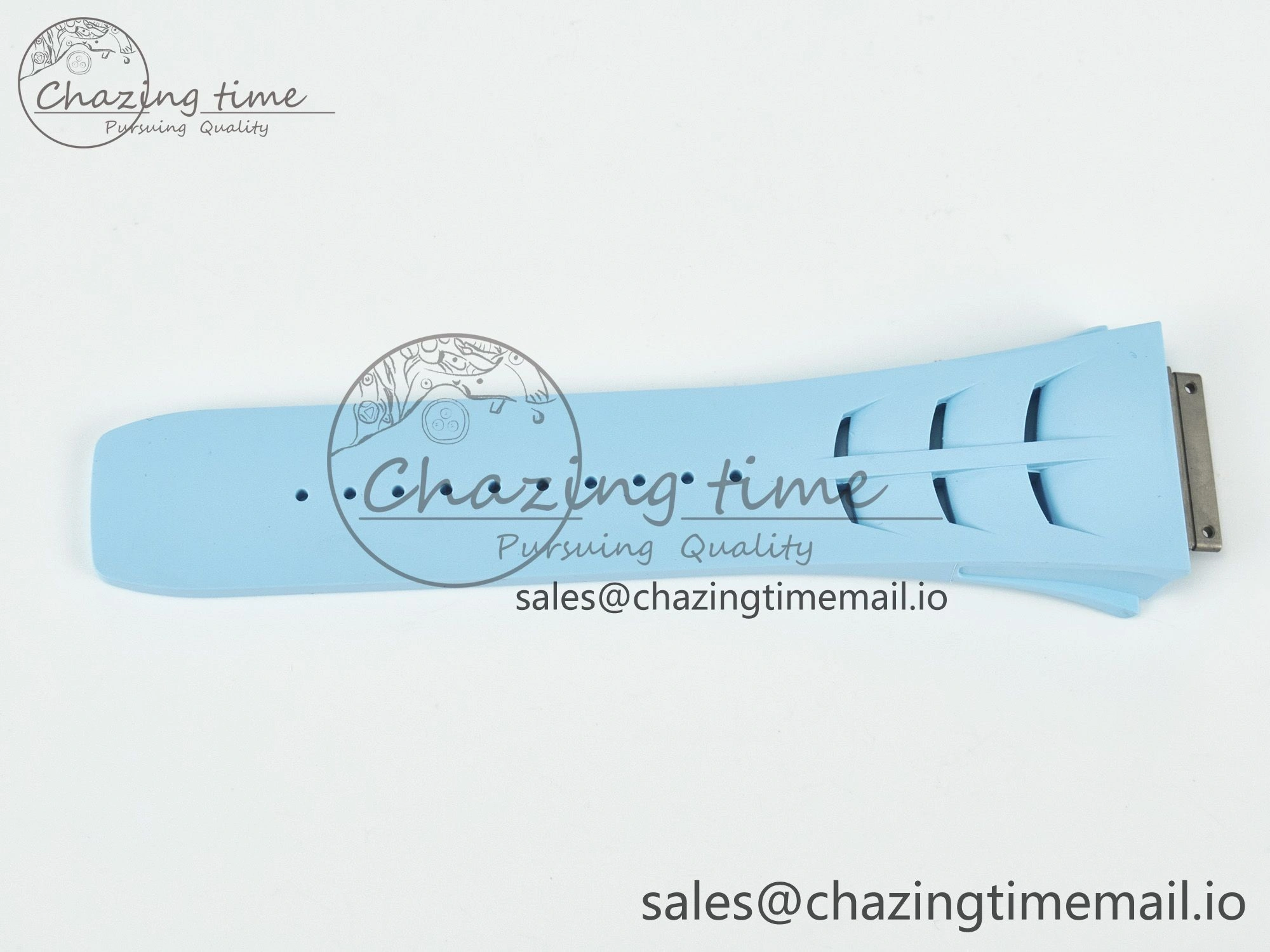 RM011 1:1 Best Edition Black Blue Green Rubber Strap (Fits the Gen size) AllSeason 4077