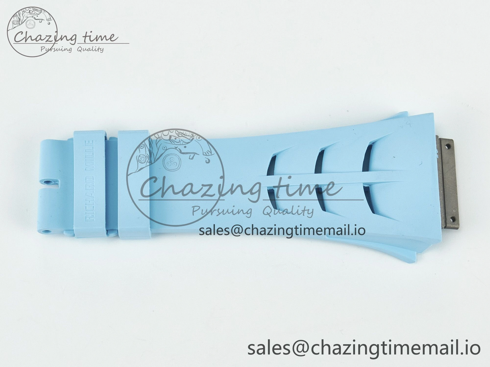 RM011 1:1 Best Edition Black Blue Green Rubber Strap (Fits the Gen size) AllSeason 4077