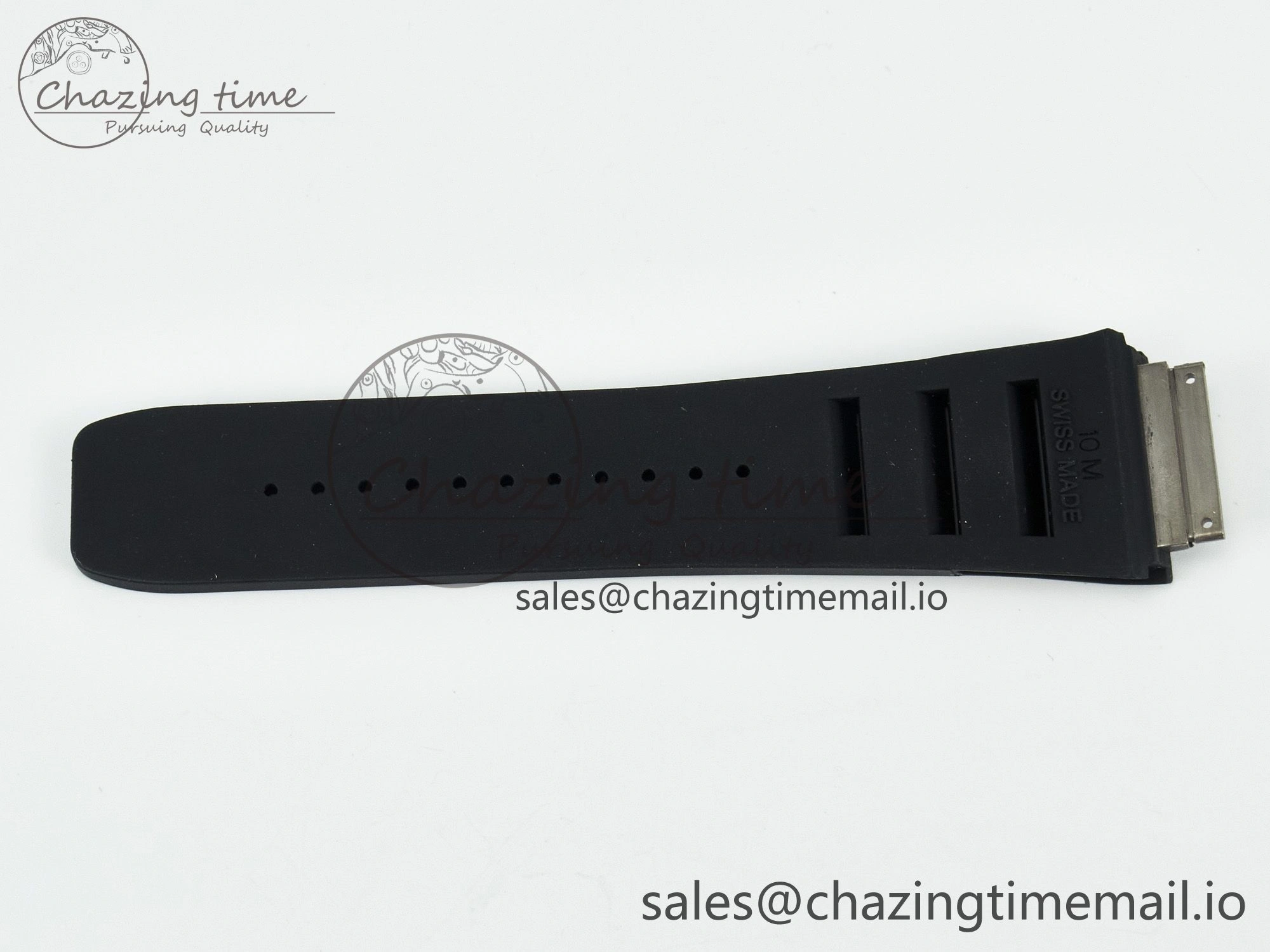 RM011 1:1 Best Edition Black Blue Green Rubber Strap (Fits the Gen size) AllSeason 4077