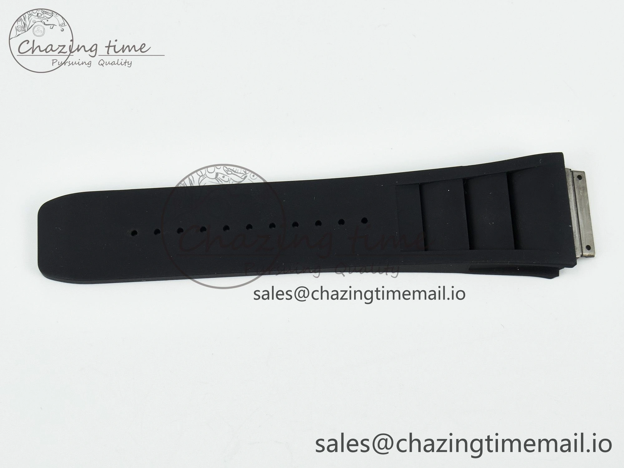 RM011 1:1 Best Edition Black Blue Green Rubber Strap (Fits the Gen size) AllSeason 4077