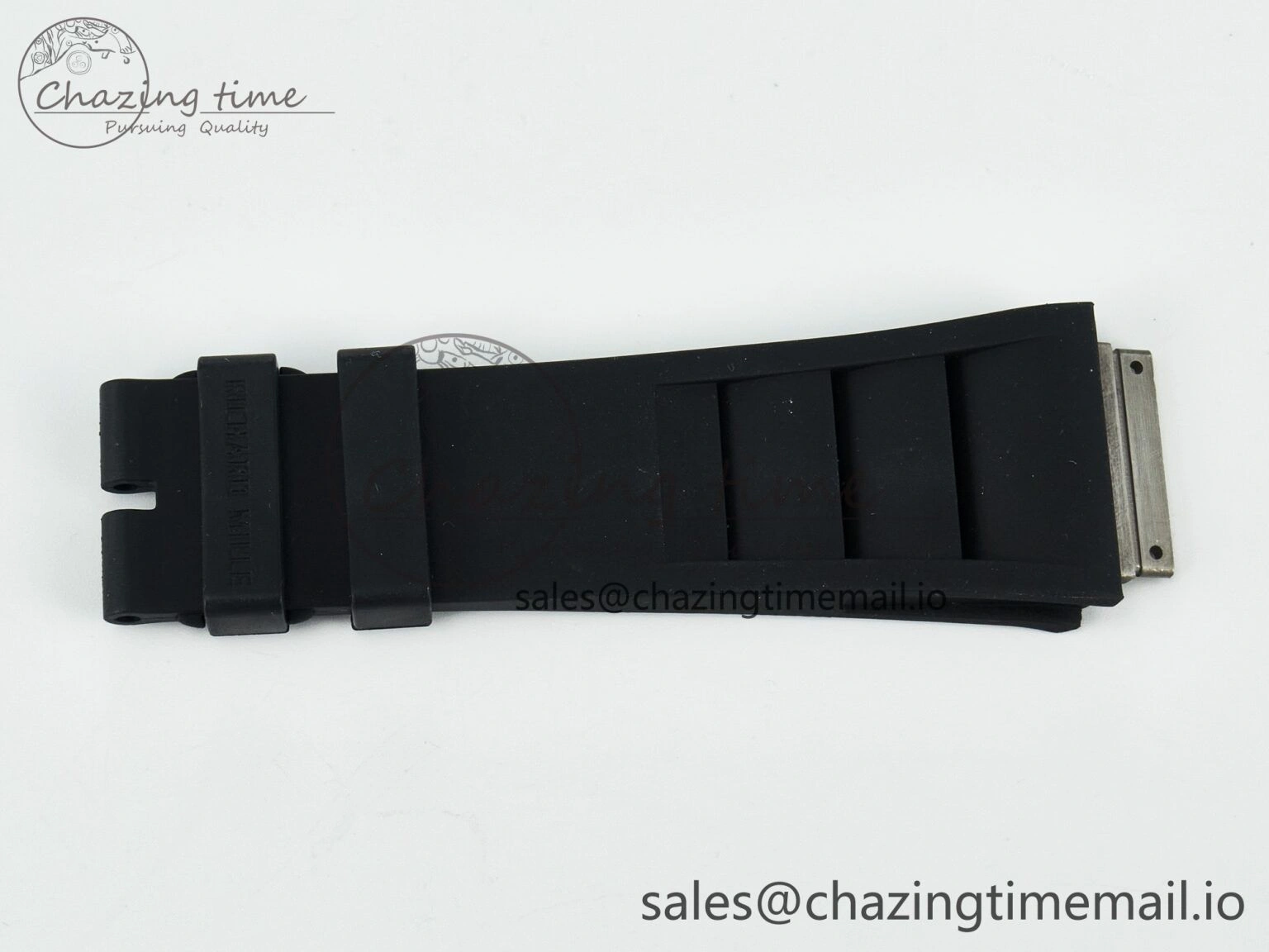 RM011 1:1 Best Edition Black Blue Green Rubber Strap (Fits the Gen size) AllSeason 4077