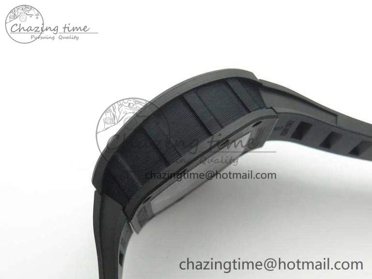 RM011 NTPT Lotus F1 Team RG Chrono KVF 1:1 Best Edition Skeleton Dial Red On Rubber Strap A Chic 9544