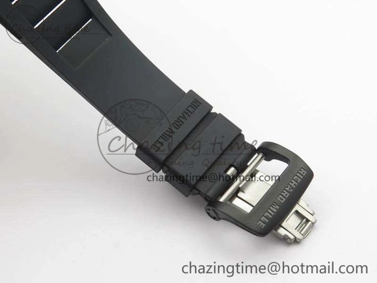 RM011 NTPT Lotus F1 Team RG Chrono KVF 1:1 Best Edition Skeleton Dial Red On Rubber Strap A Chic 9544