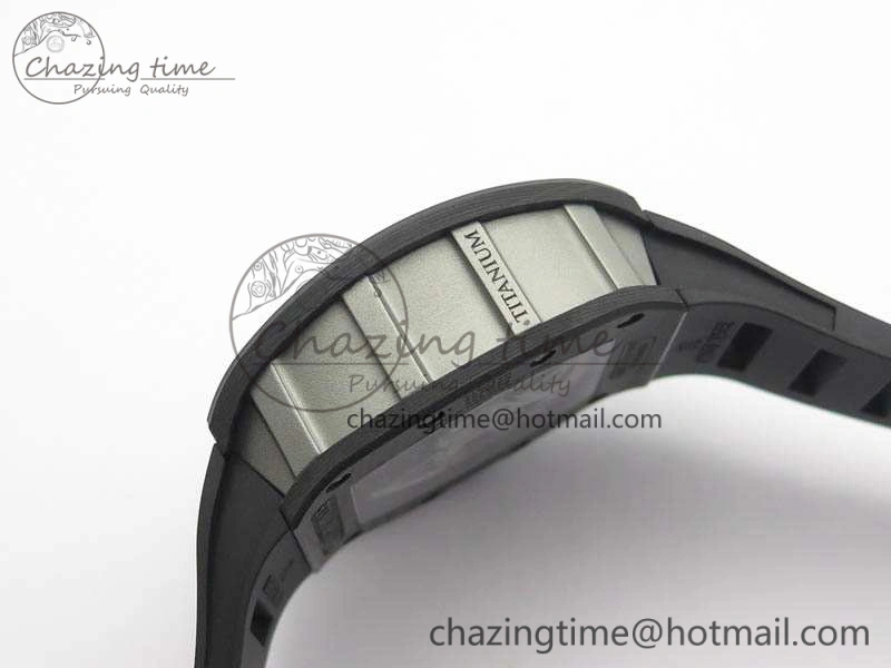 RM011 SS Felipe Massa 10th Anni KVF 1:1 Best Edition Skeleton Dial Blue On Rubber Strap A Lightweight 9542