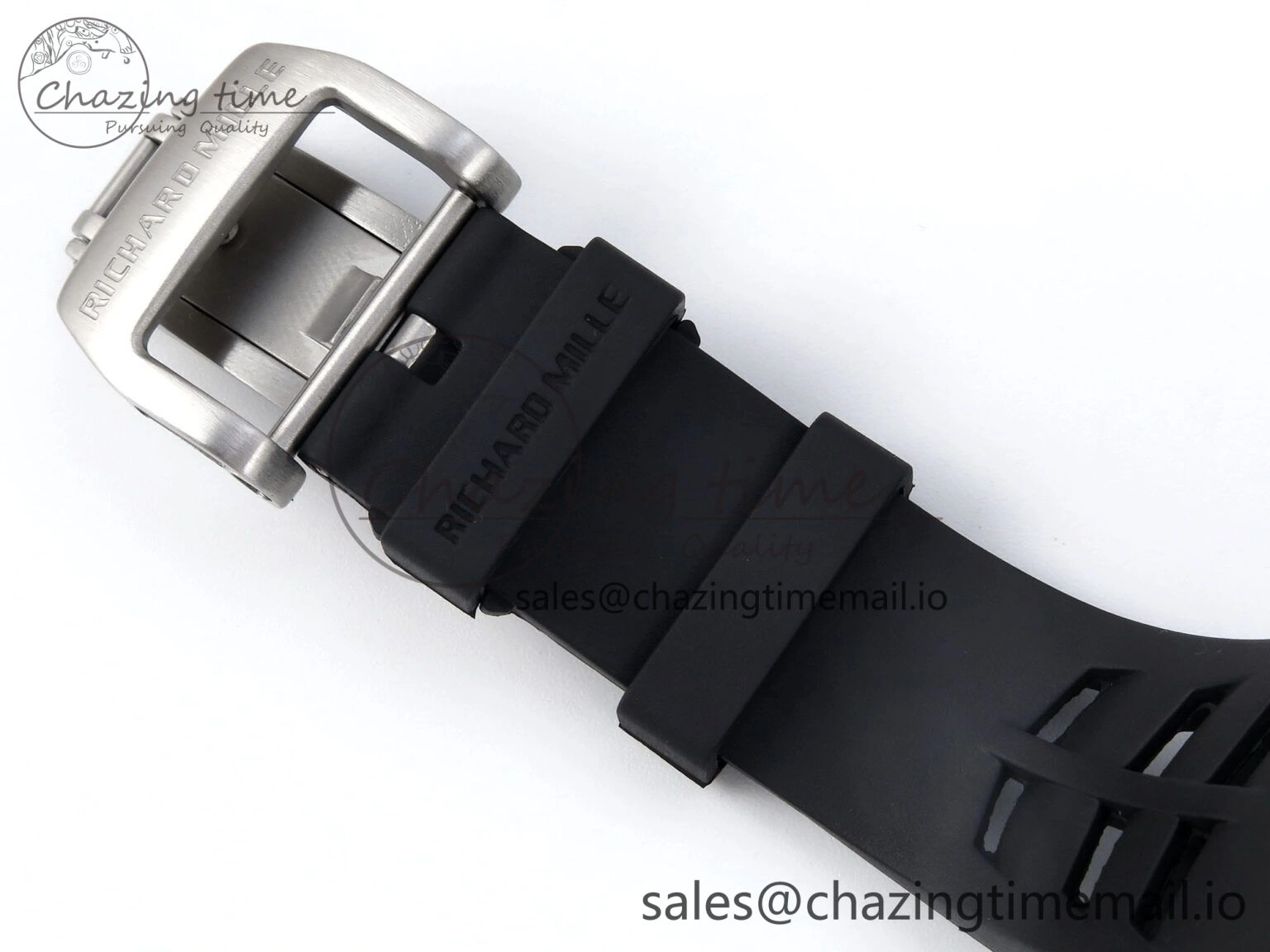 RM021 Tourbillon Blue Quartz Fiber Black Carbon RMF Best Edition on Black Rubber Strap Popular 9229