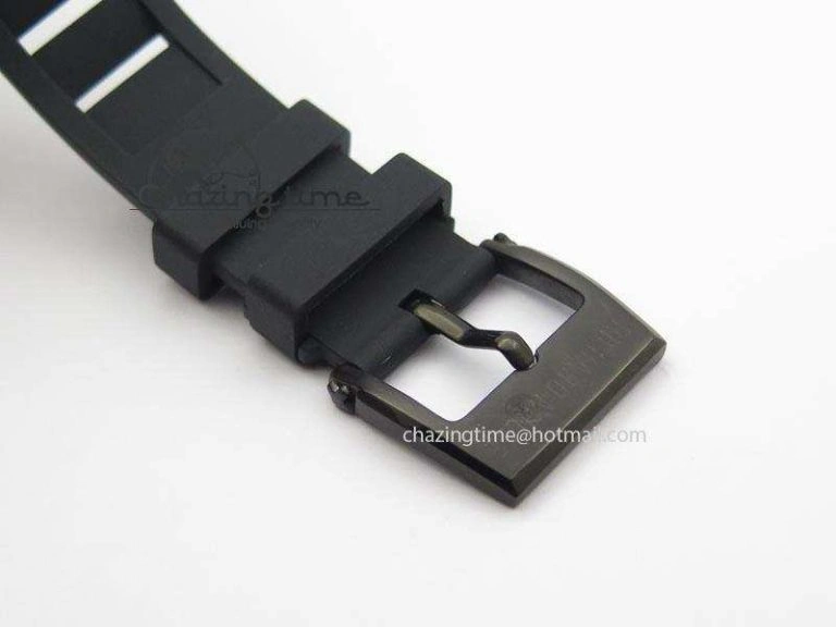 EyeCatching RM022 PVD Skeleton Dial On Black Rubber Strap MIYOTA 9584