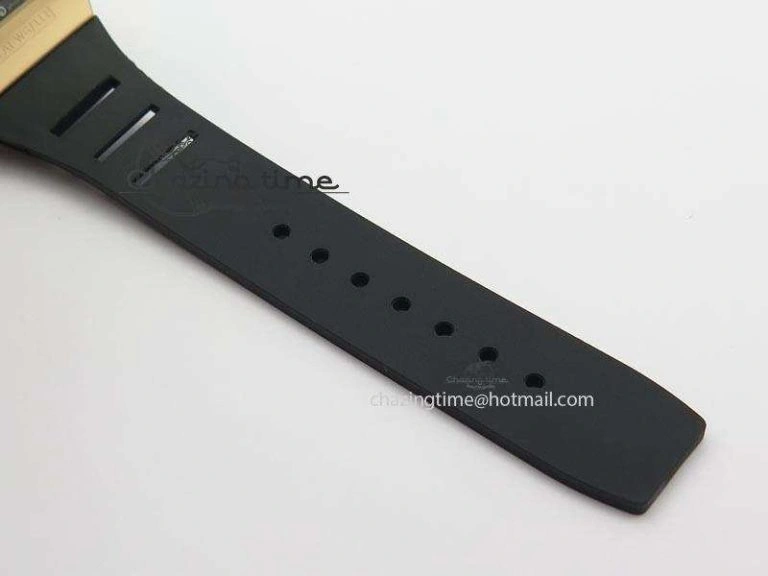 RM022 RG Skeleton Dial On Black Rubber Strap MIYOTA WeatherProof 9580