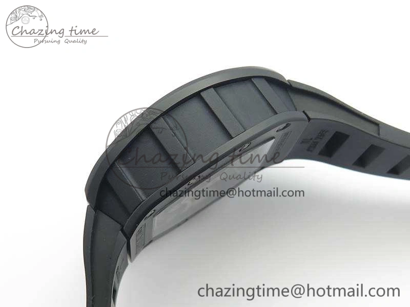 Contemporary RM023 Ceramic Case KVF Best Edition Eagle Skeleton Dial SS Crown On Rubber Strap MIYOTA 9524