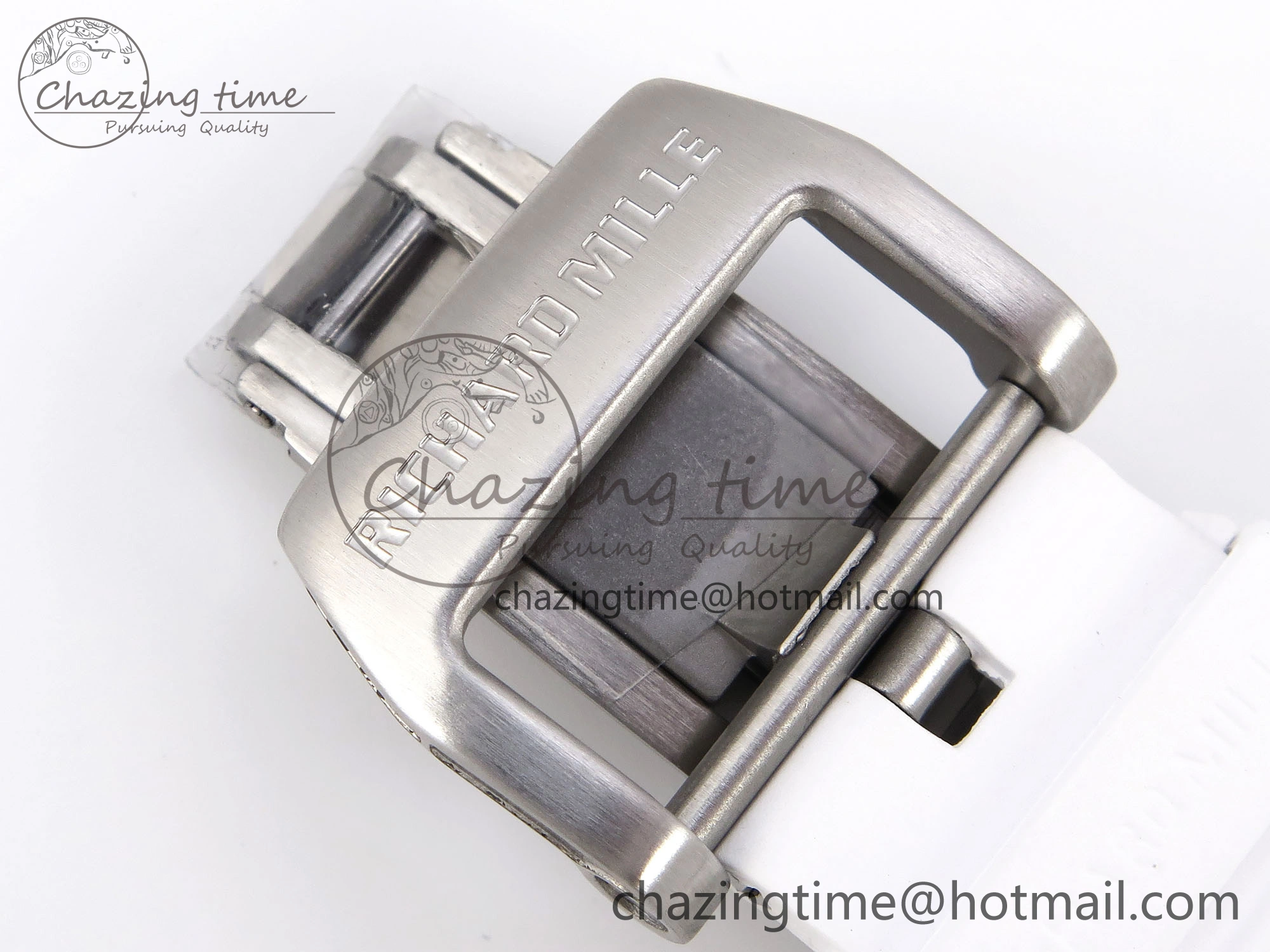 MoistureWicking RM026 Transparent Tourbillon RM Best Edition Panda Skeleton Dial on Rubber Strap 9334