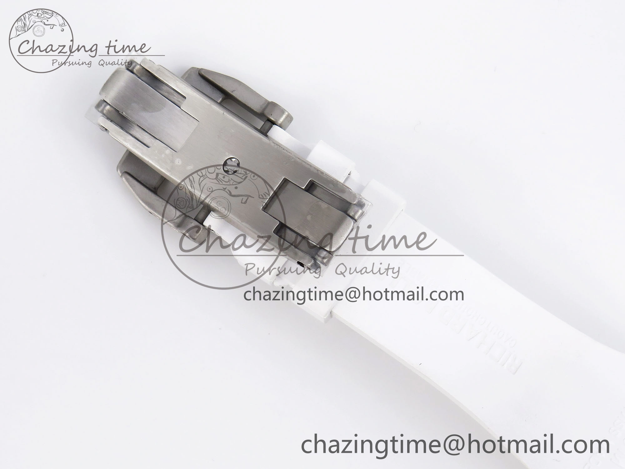 MoistureWicking RM026 Transparent Tourbillon RM Best Edition Panda Skeleton Dial on Rubber Strap 9334