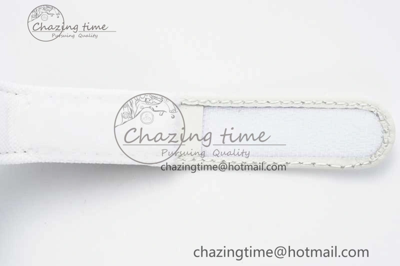 RM027-02 Nadal Real Tourbillon RMF Best Edition White Forge Carbon Black Inner Bezel on White Nylon Strap Colorful 9381