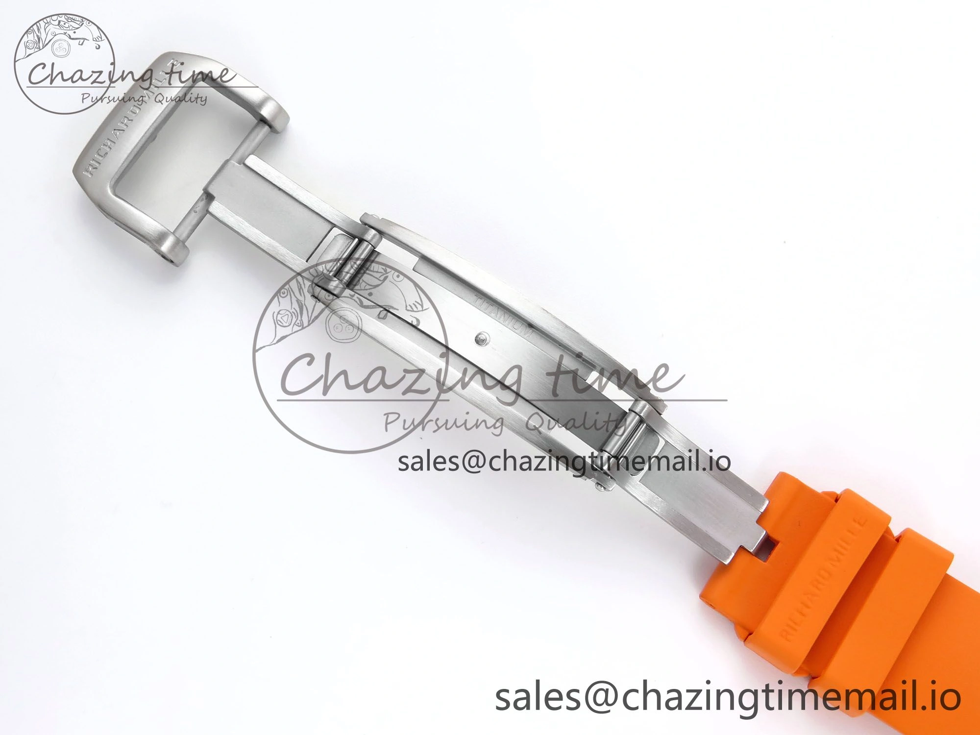 RM027-02 Transparent Tourbillon RMF Best Edition Skeleton Dial on Orange Rubber Strap MultiPurpose 9215
