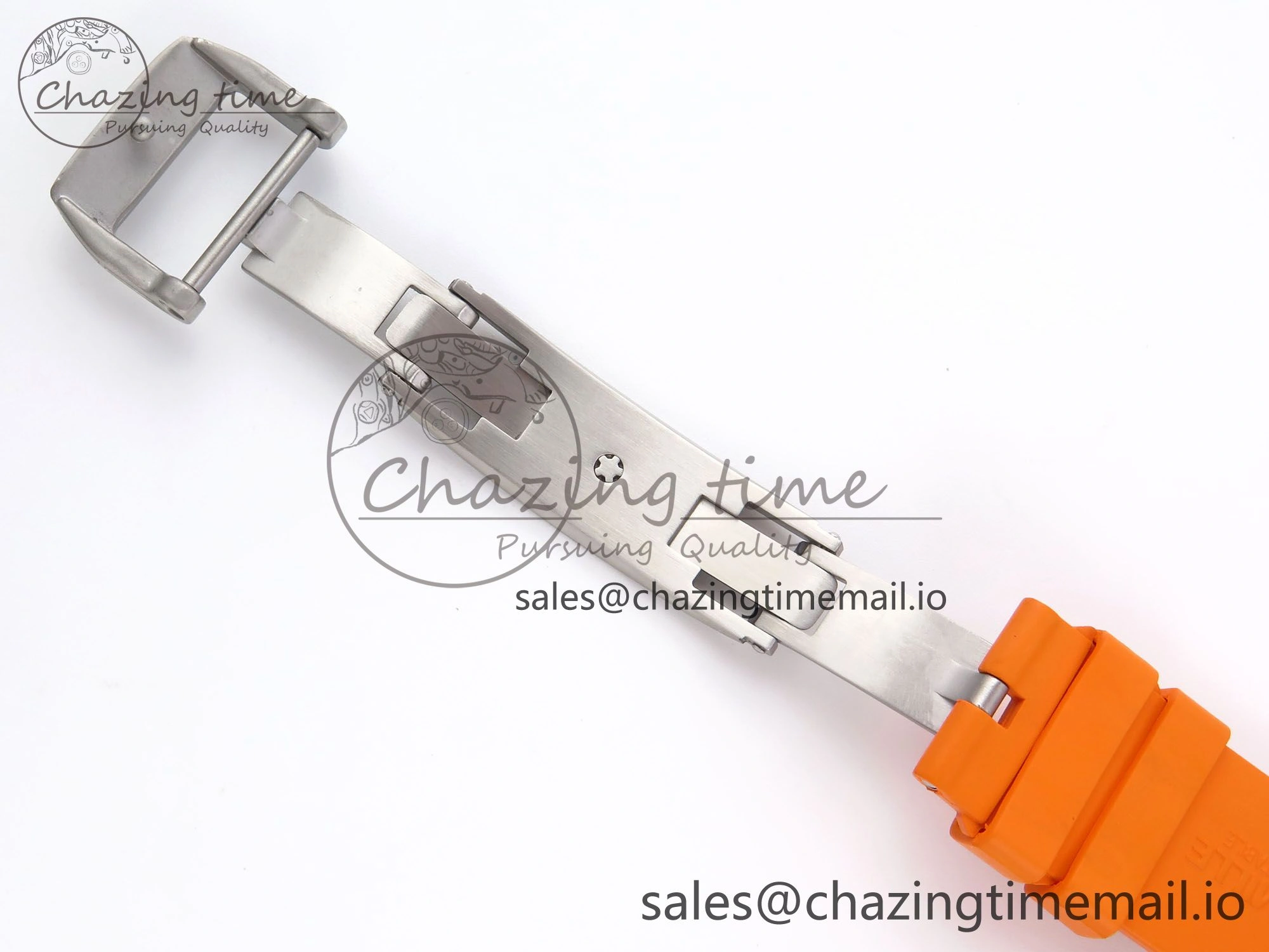 RM027-02 Transparent Tourbillon RMF Best Edition Skeleton Dial on Orange Rubber Strap MultiPurpose 9215