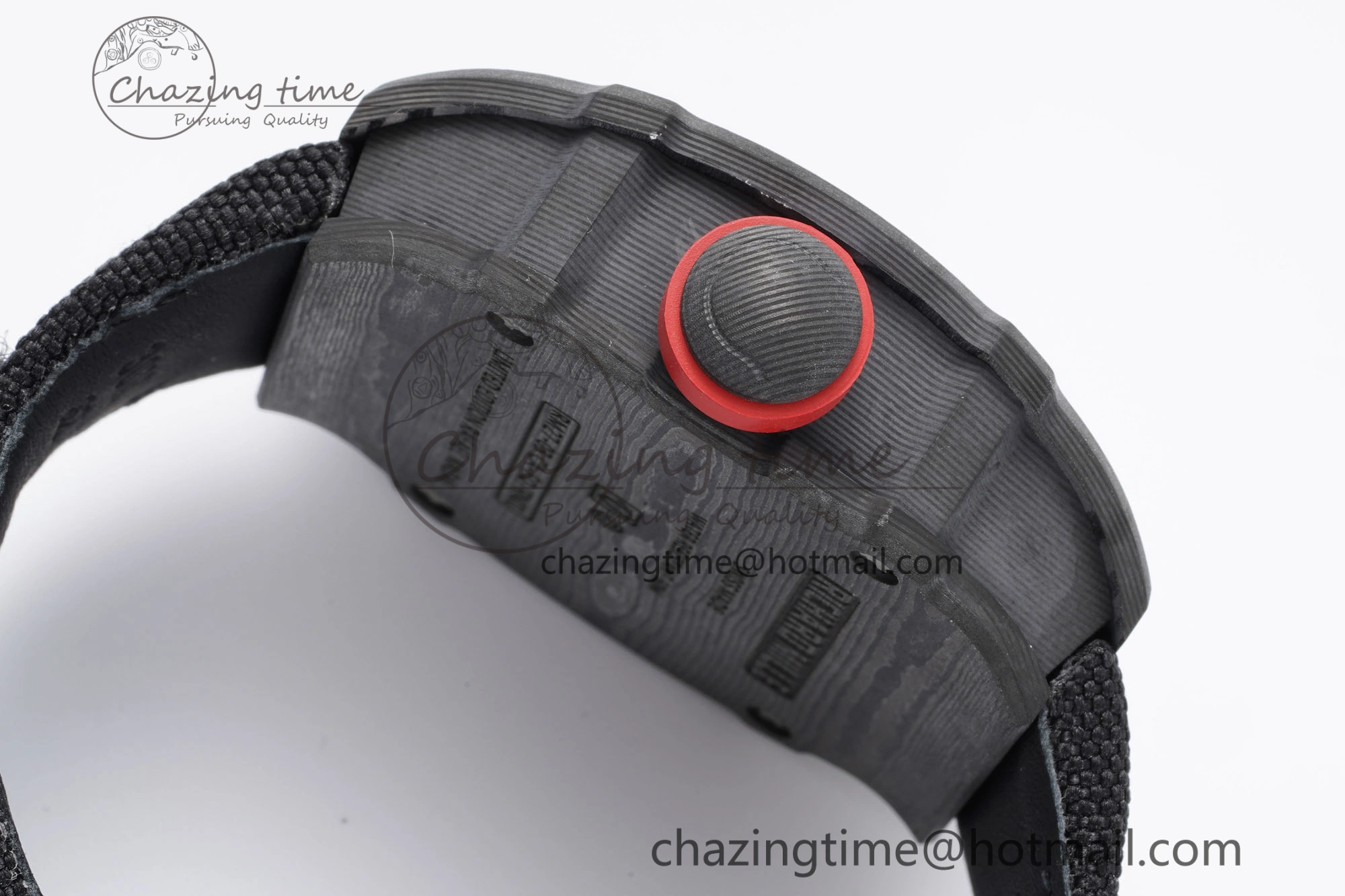 RM027-03 NTPT Real Tourbillon RMF Best Edition Skeleton Dial on Black Nylon Strap SoftTouch 9367
