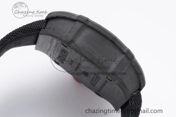 RM027-03 NTPT Real Tourbillon RMF Best Edition Skeleton Dial on Black Nylon Strap SoftTouch 9367