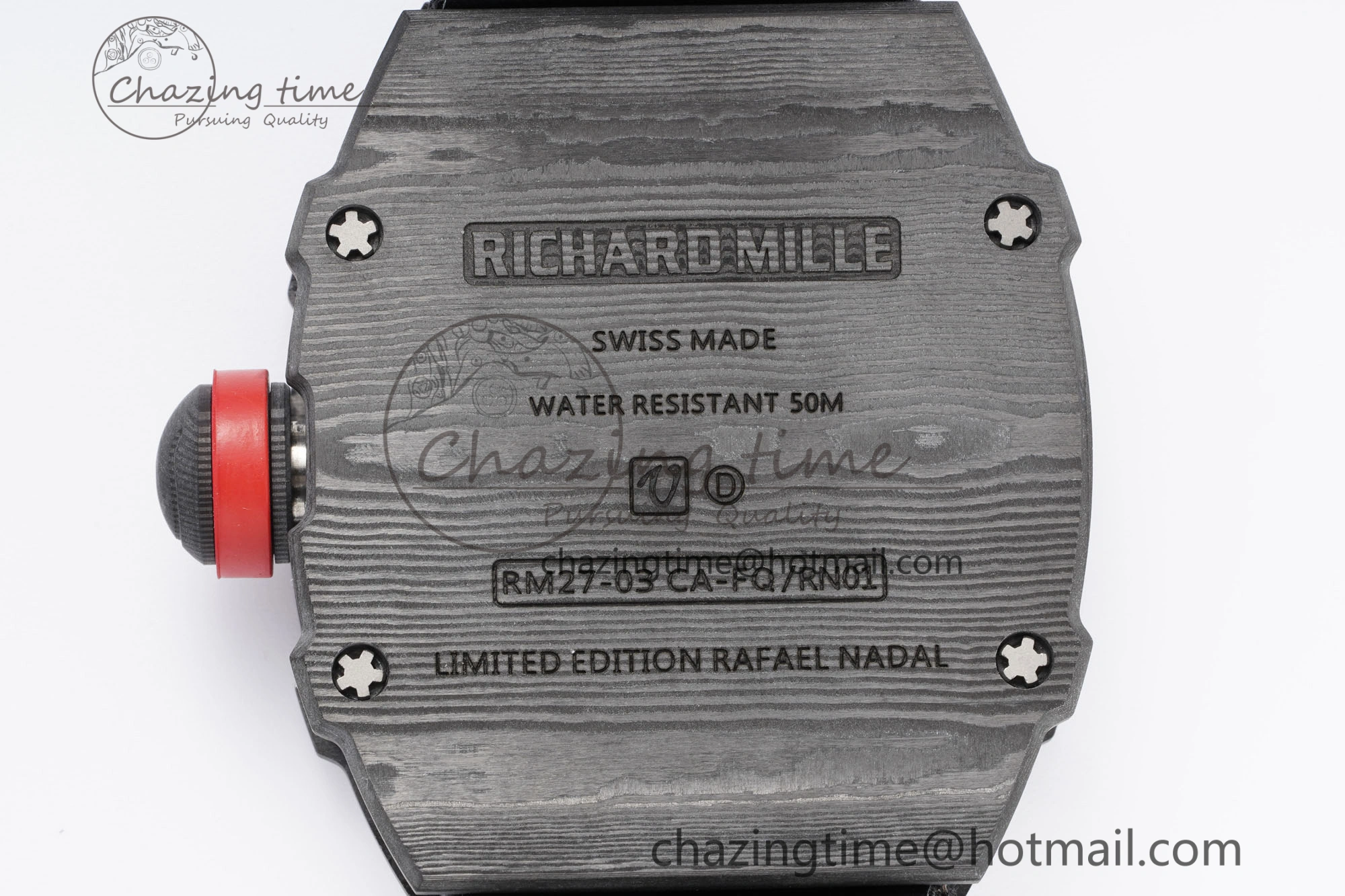 RM027-03 NTPT Real Tourbillon RMF Best Edition Skeleton Dial on Black Nylon Strap SoftTouch 9367