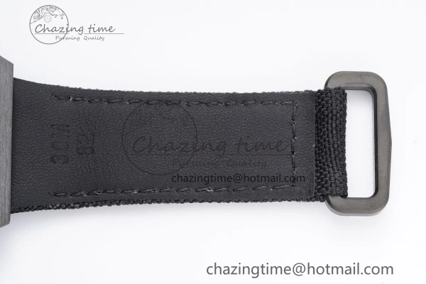 RM027-03 NTPT Real Tourbillon RMF Best Edition Skeleton Dial on Black Nylon Strap SoftTouch 9367