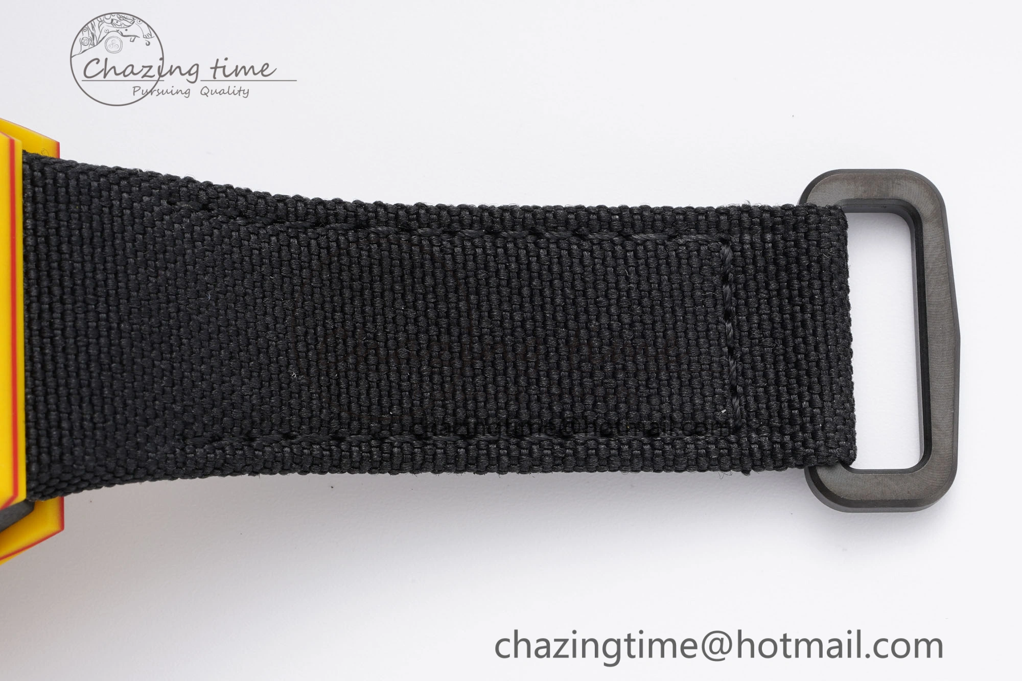 RM027-03 Real Tourbillon RMF Best Edition Orange Red Carbon Skeleton Dial on Black Nylon Strap FashionForward 9368