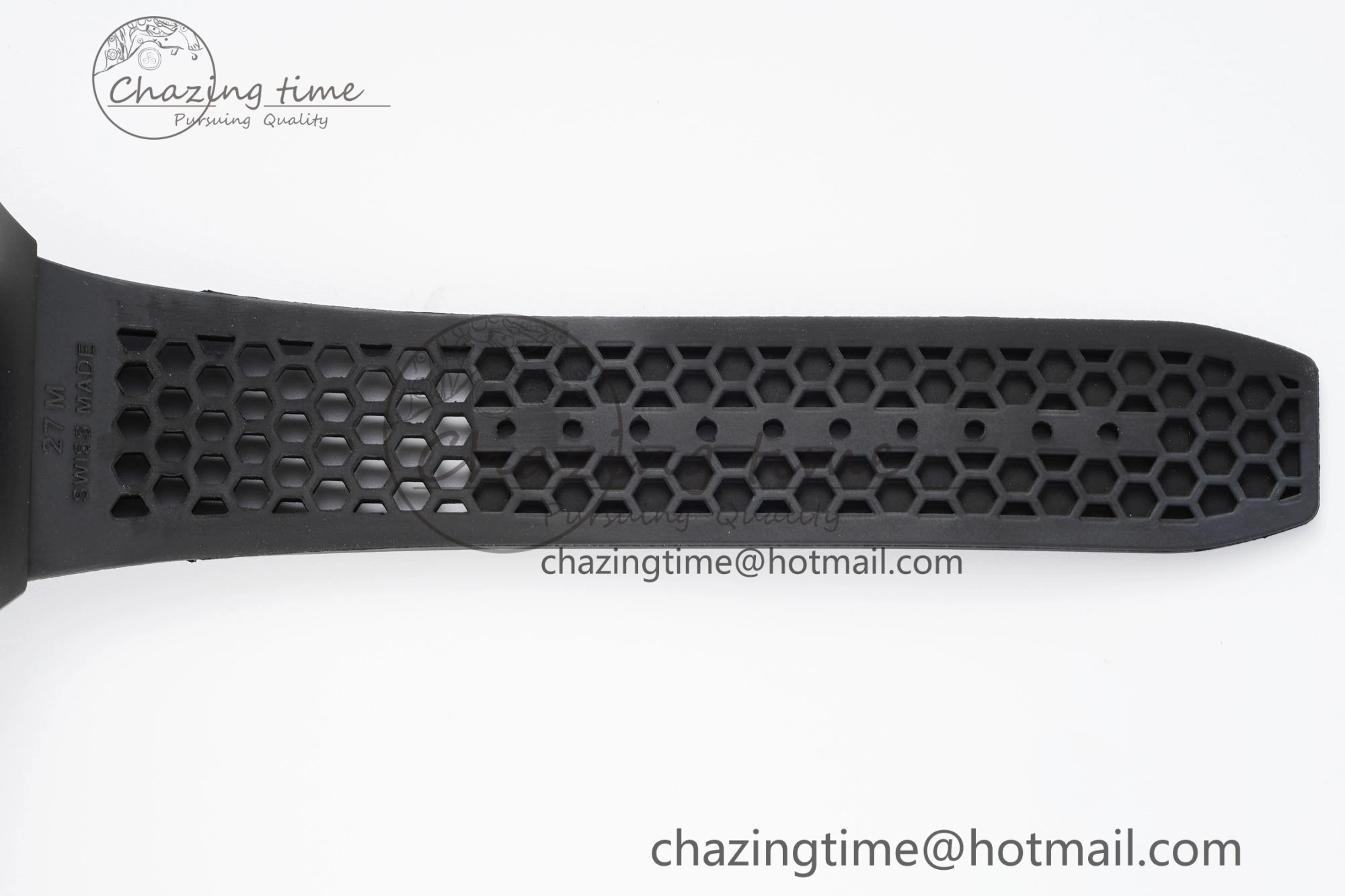 RM027 Rafael Nadal Black Ceramic Tourbillon YSF Best Edition on Rubber Strap FlexibleFit 9371