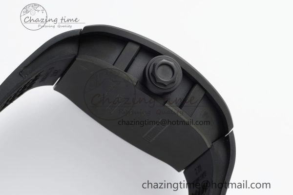 RM027 Rafael Nadal Black Ceramic Tourbillon YSF Best Edition on Rubber Strap FlexibleFit 9371