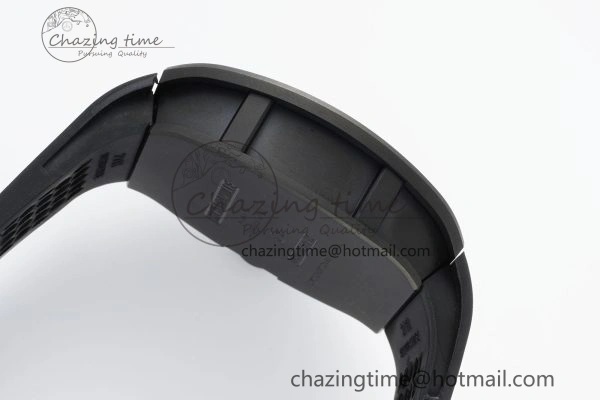 RM027 Rafael Nadal Black Ceramic Tourbillon YSF Best Edition on Rubber Strap FlexibleFit 9371