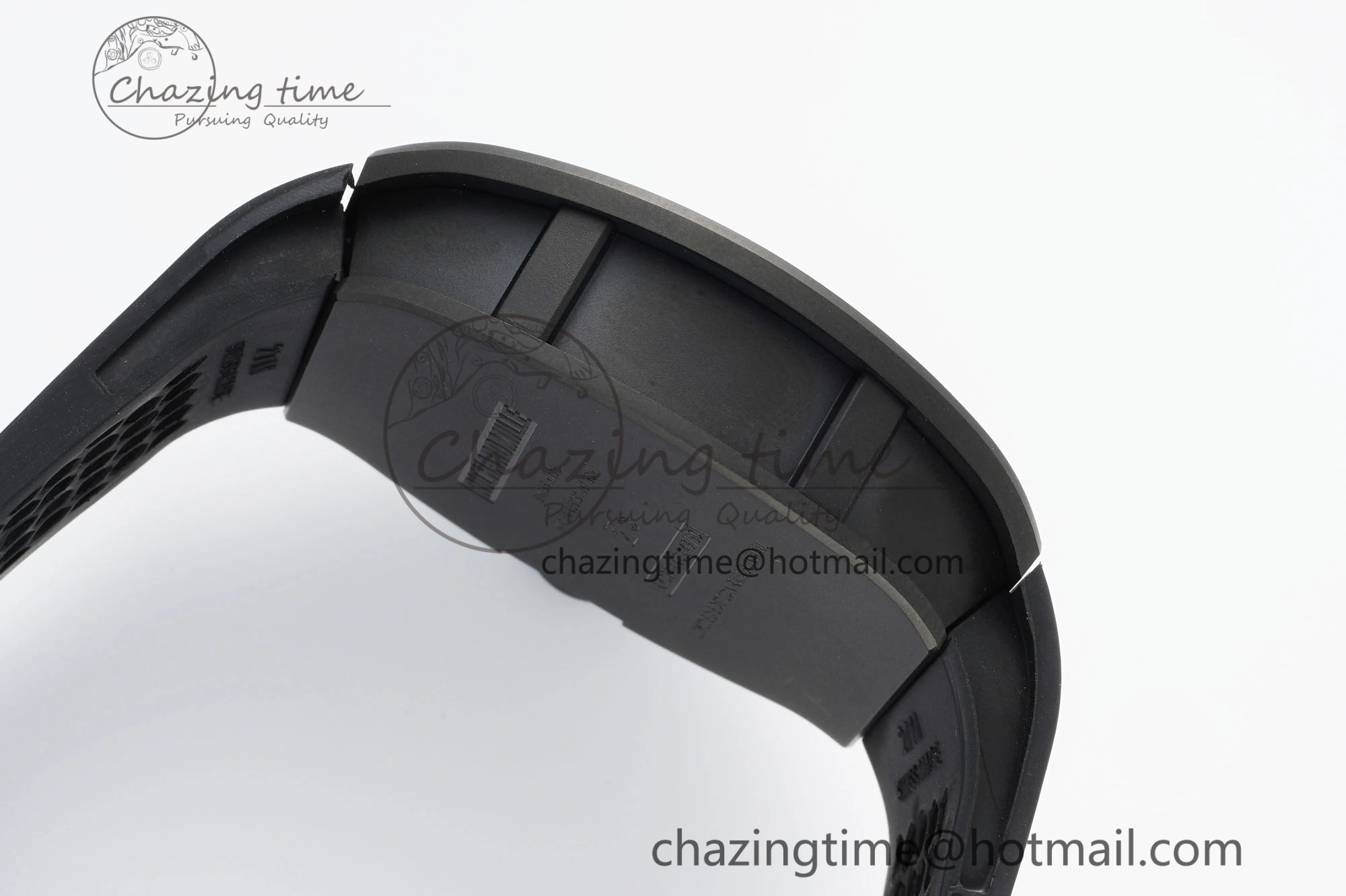 RM027 Rafael Nadal Black Ceramic Tourbillon YSF Best Edition on Rubber Strap FlexibleFit 9371