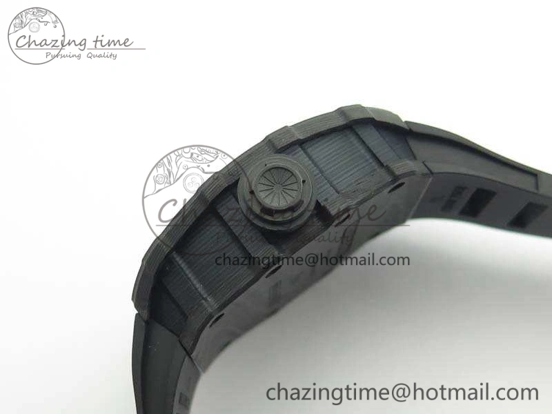 RM035-01 FC Case KVF Best Edition Skeleton Dial Black Crown On Rubber Strap MIYOTA8215 V Lightweight 9519