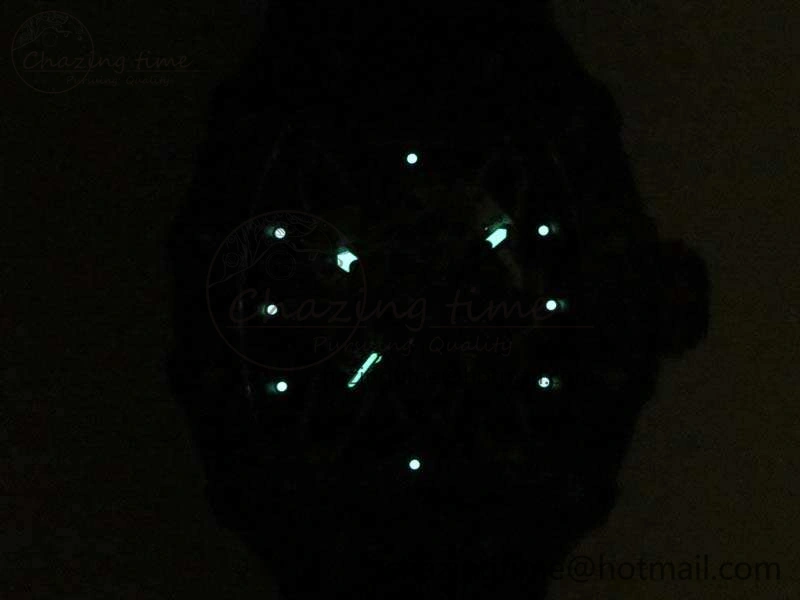 RM035-01 FC Case KVF Best Edition Skeleton Dial Black Crown On Rubber Strap MIYOTA8215 V Lightweight 9519