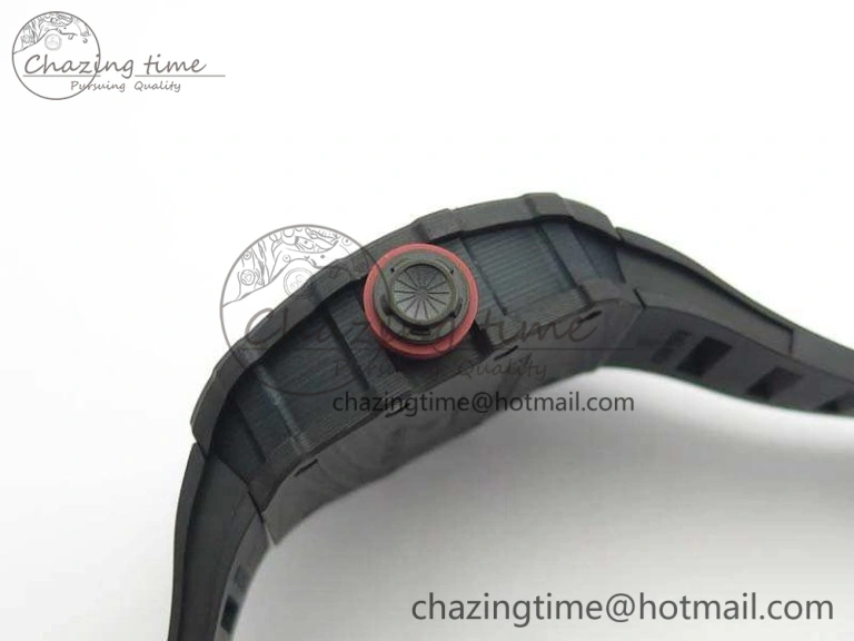 RM035-01 FC Case KVF Best Edition Skeleton Dial Red Crown On Rubber Strap MIYOTA8215 V Tailored 9522