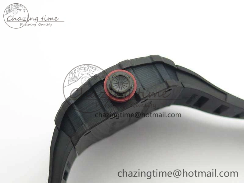 RM035-01 FC Case KVF Best Edition Skeleton Dial Red Crown On Rubber Strap MIYOTA8215 V Tailored 9522