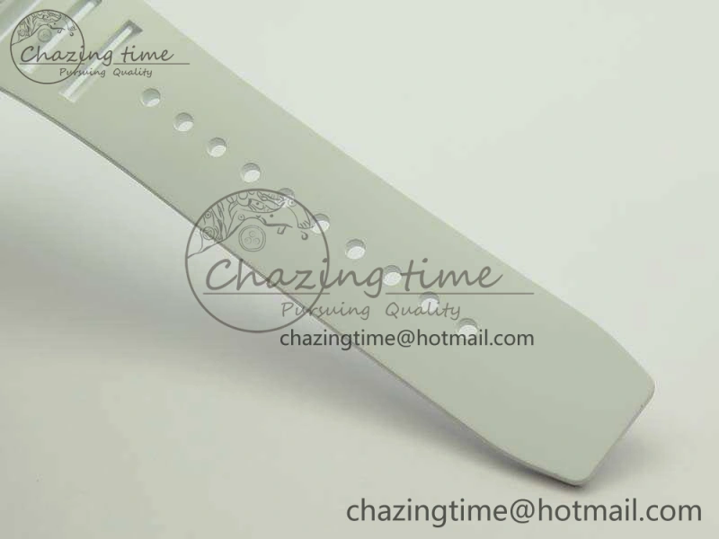 RM035-01 Forged Carbon KVF Best Edition Skeleton Dial Red On White Rubber Strap MIYOTA8215 V Snug 9499
