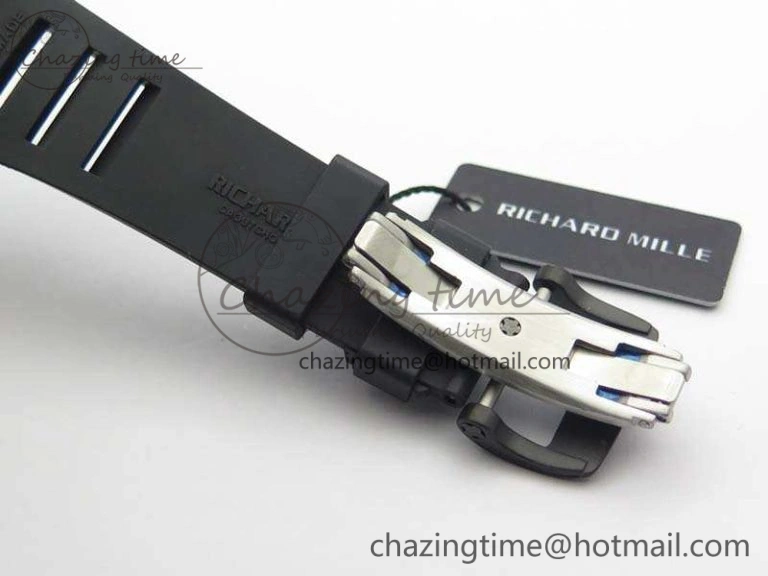 DailyWear RM035-01 PSG FC Case KVF Best Edition Skeleton Dial On Rubber Strap MIYOTA8215 V 9520