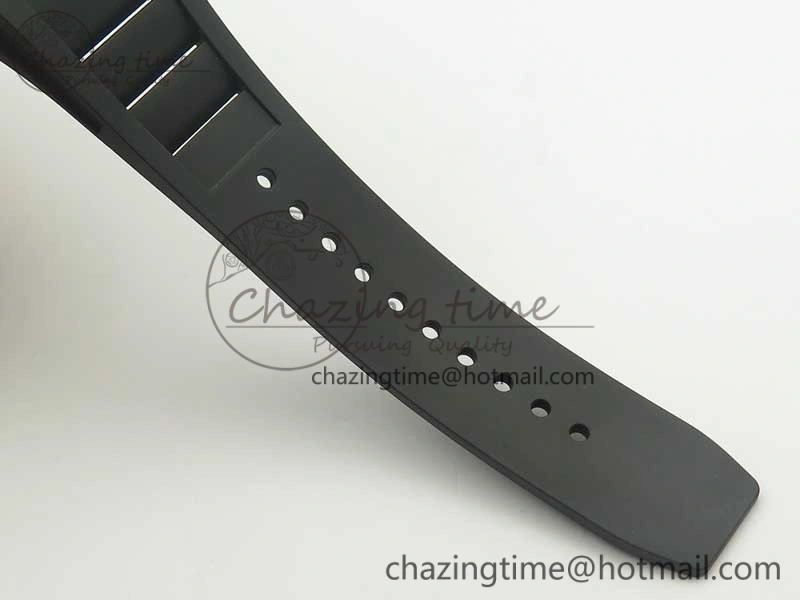 UrbanChic RM035-02 Americas Ceramic RG Case KVF Best Edition Skeleton Dial on Black Rubber Strap MIYOTA 9476