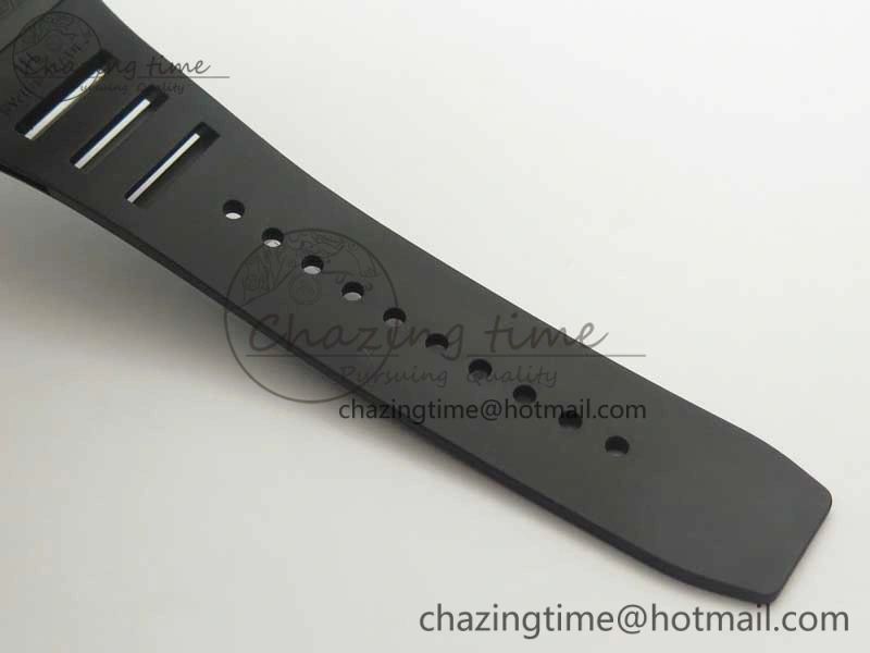 UrbanChic RM035-02 Americas Ceramic RG Case KVF Best Edition Skeleton Dial on Black Rubber Strap MIYOTA 9476