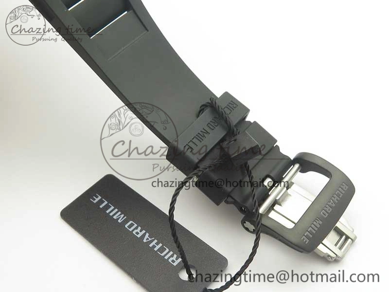 UrbanChic RM035-02 Americas Ceramic RG Case KVF Best Edition Skeleton Dial on Black Rubber Strap MIYOTA 9476